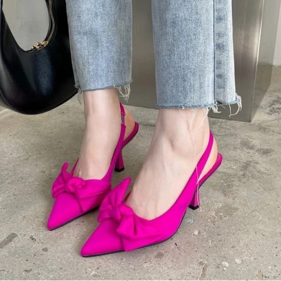 Shoes - BRANDED PUMPS WITH HEEL IN STOCK